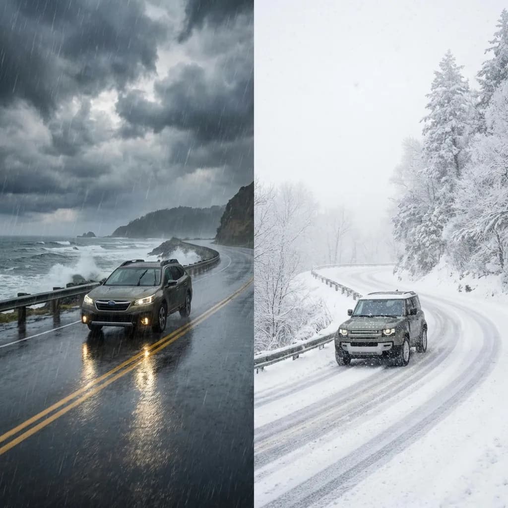 Master Adverse Weather Driving: Rain, Snow, Fog & Ice (2026 Guide)
