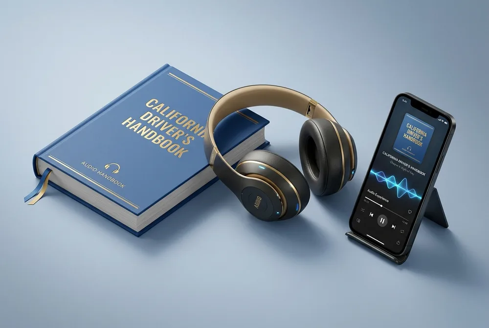 California DMV Audio Handbook Player